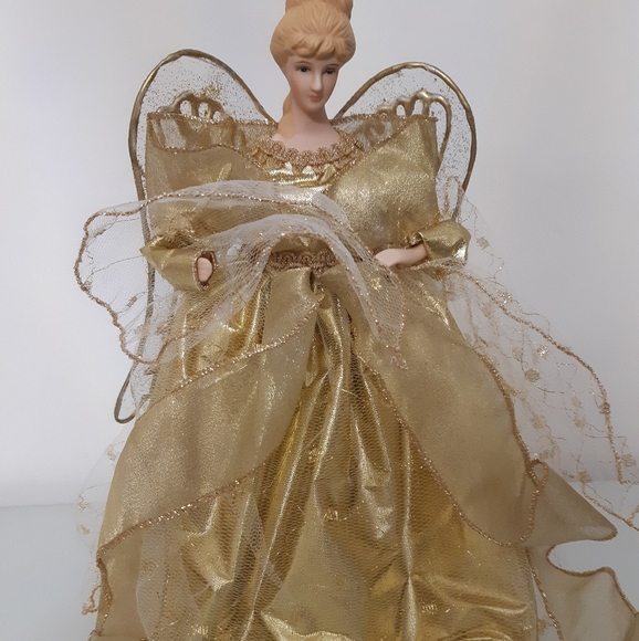 Angel Tree Top Porcelain Head with Box NWOT - Picture 2 of 4